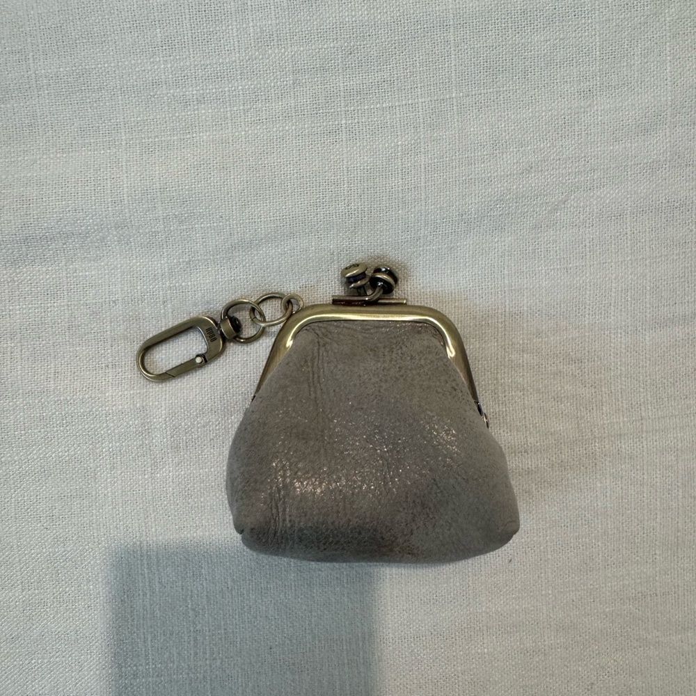 HOBO gray coin purse!